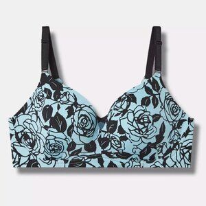 Torrid Curve Dream Wire-Free Push-Up Bra 46B New